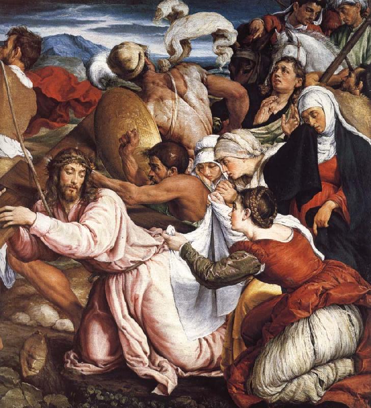 Jacopo Bassano The Way to Calvary oil painting image